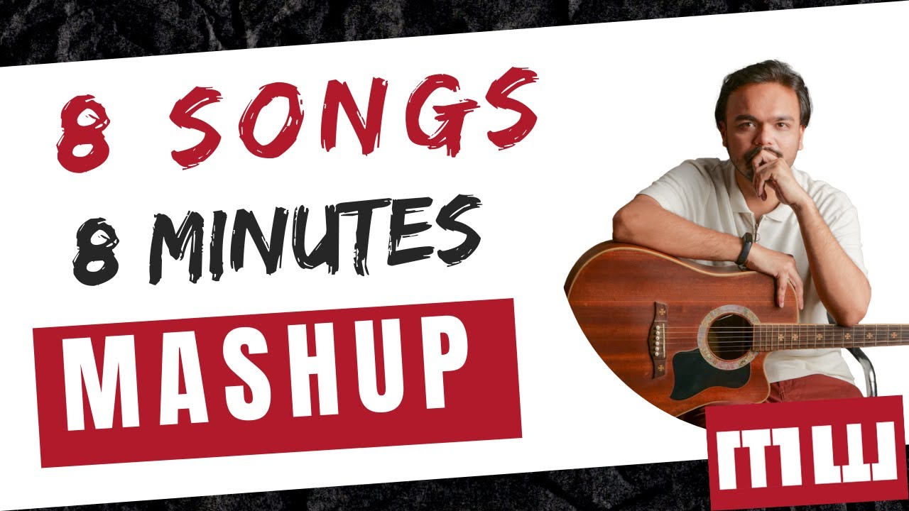 Play 8 Songs in 8 Minutes | Simple Chords | Mashup | Rachit On Strings | Musicwale