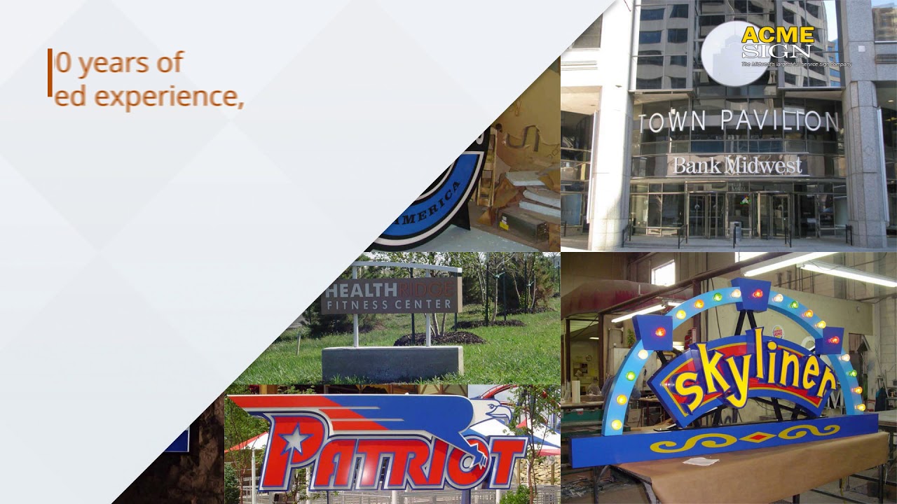 Leading Sign Company in Kansas City - Acme Sign, Inc.