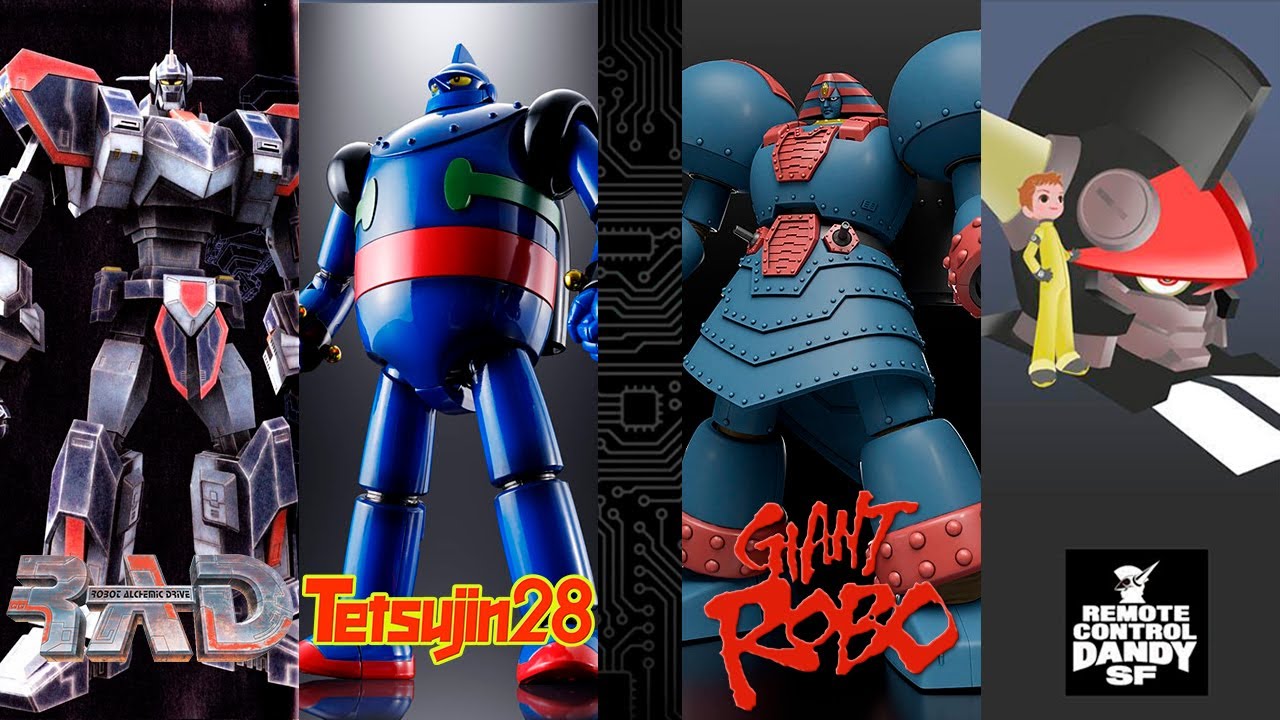 Robôs gigantes de controle remoto