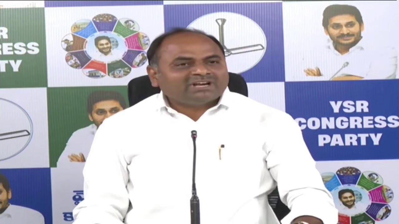 LIVE: MLA & Party State Official Spokesperson Sri Tatiparthi Chandra Sekhar Press Meet