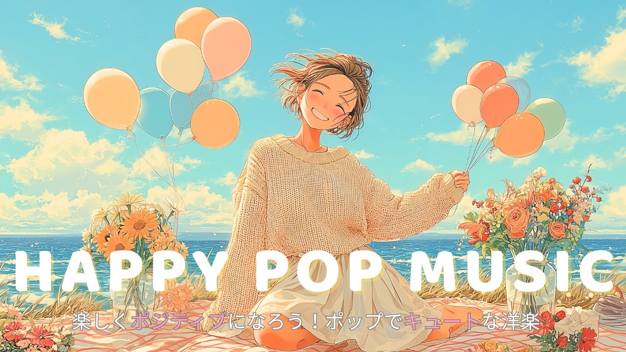 ✨Милая лёгкая поп-музыка, как морской бриз для сердца🎈Morning/Cafe/Work/Chill BGM