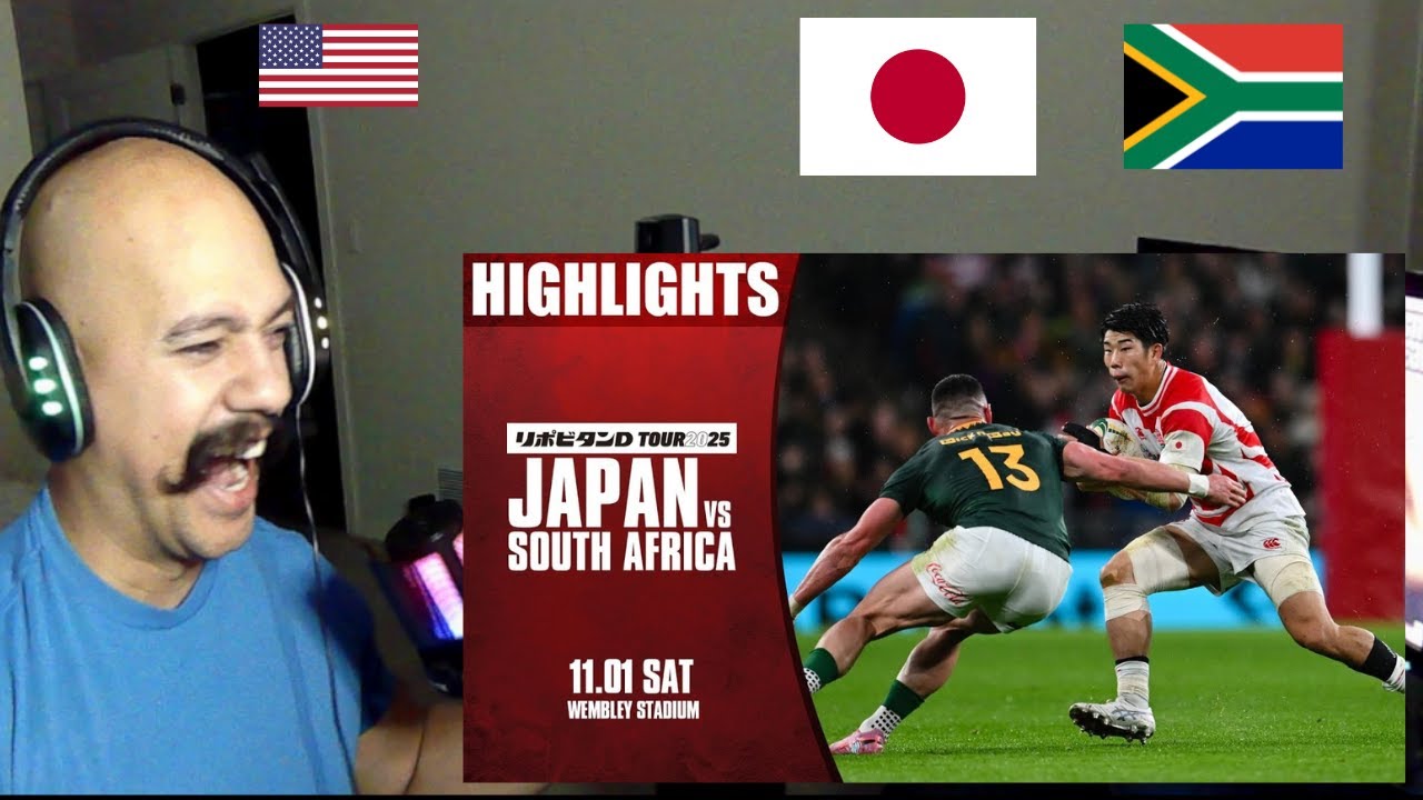 Sport Fan reacts To South Africa vs Japan highlights 2025