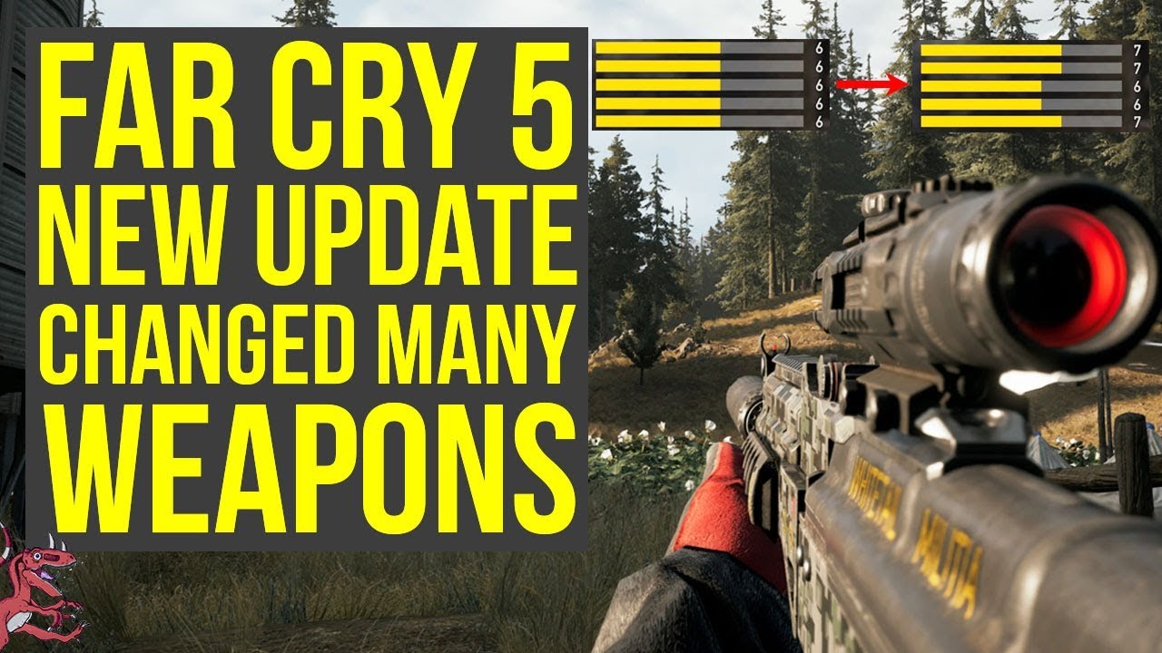 New Far Cry 5 Update CHANGED MANY WEAPONS - Nerf for M249 & More! (Far Cry 5 Best Weapons)