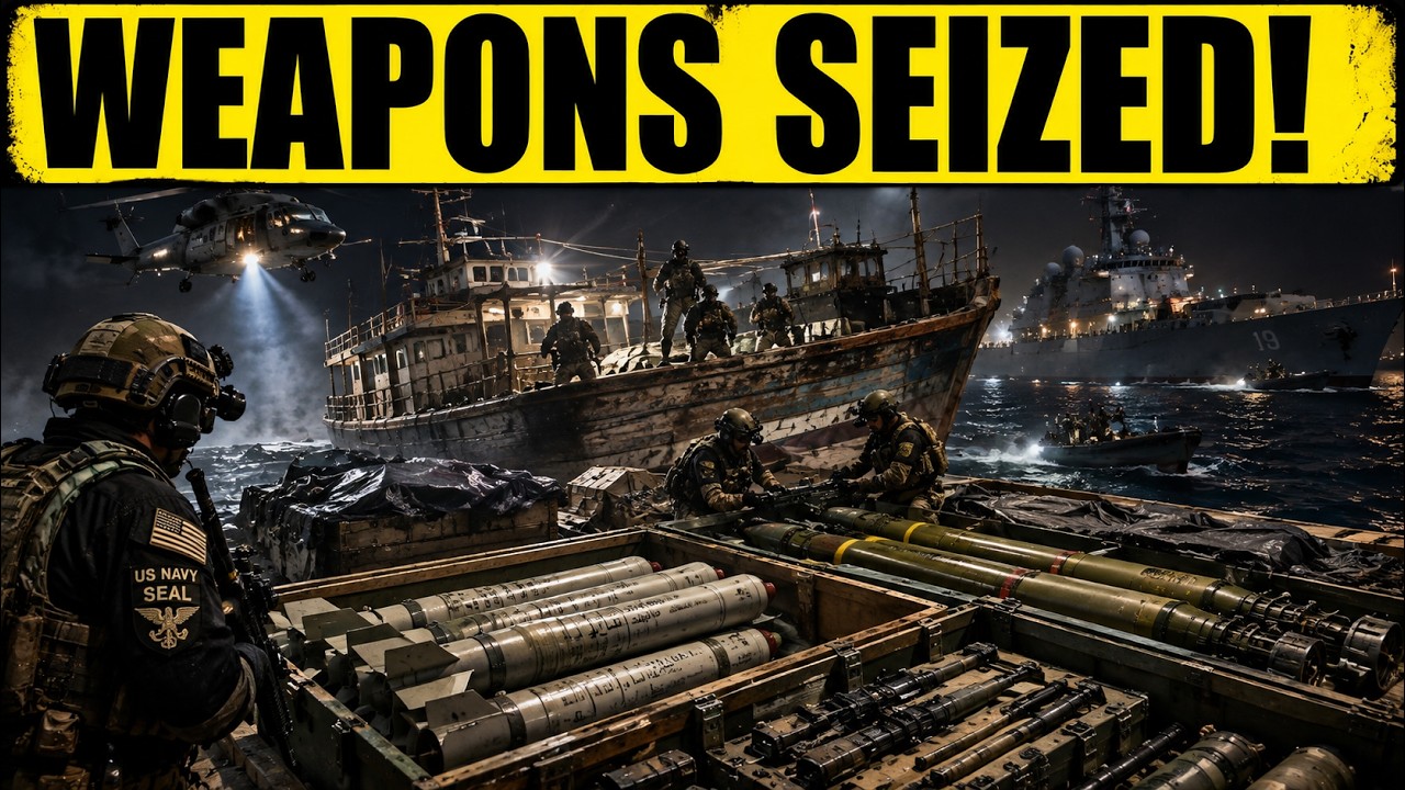 Weapons Were Seized After IRGC TRIED TO SMUGGLE THEM