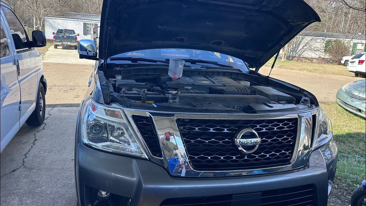 2020 Nissan Armada Mobile Oil Change 