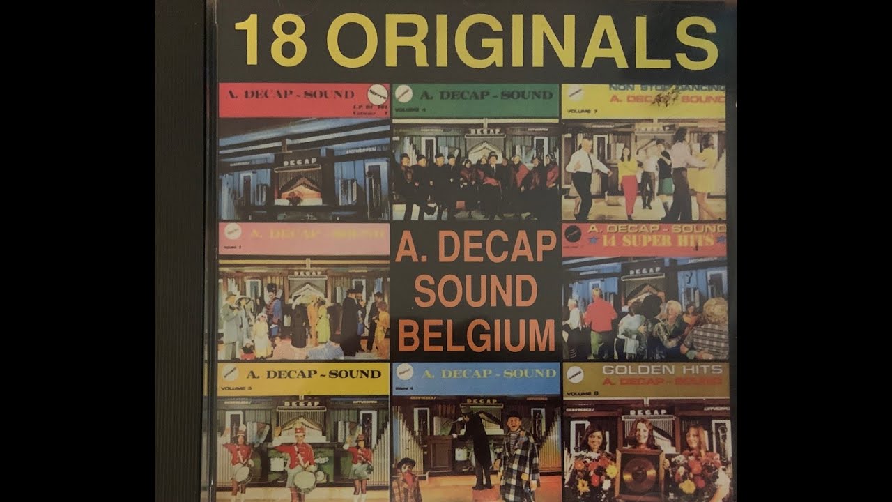 CD DECAP 18 ORIGINALS (COMPILATIE UIT DE A. DECAP SOUND REEKS)