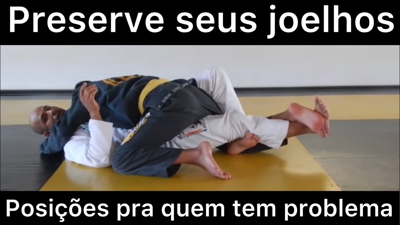 Você tem Problema no Joelho e Treina Jiu Jitsu?