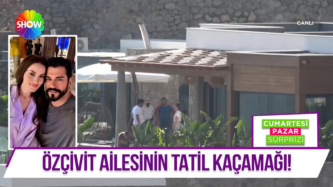 Burak Özçivit ve Fahriye Evcen çifti Bodrum'da görüntülendi!