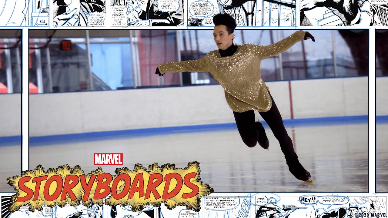 Johnny Weir & The History of Super Hero Costumes! | Marvel's Storyboards