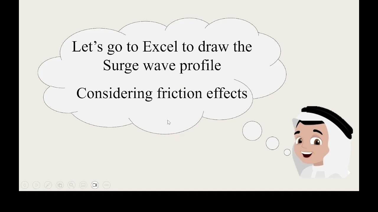 Dam Break Analysis- Part4 Solved Example Considering Friction Using Chanson via Excel