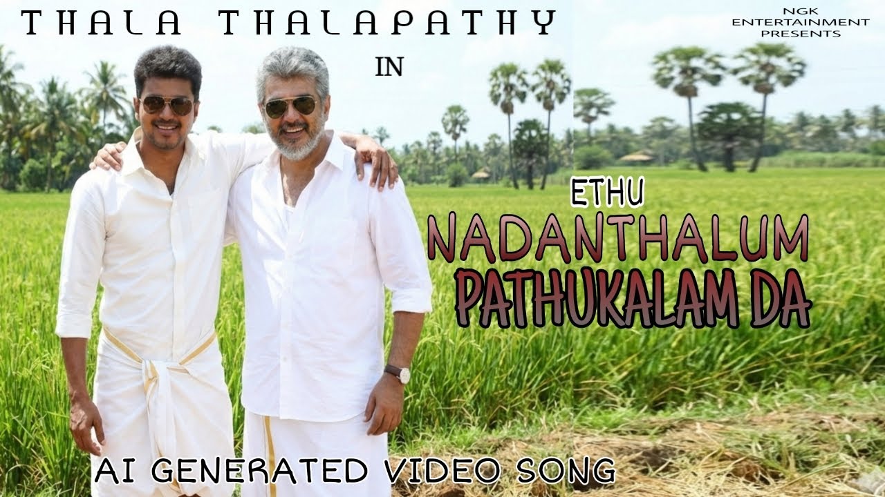 Ethu Nadanthalaum Pathukkalm Da  Video Song | Thala , thalapathy | Friendship album song 