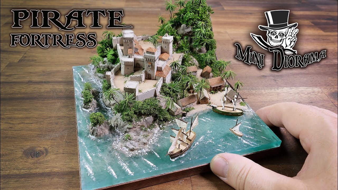 Pirate Fortress | Mini Diorama