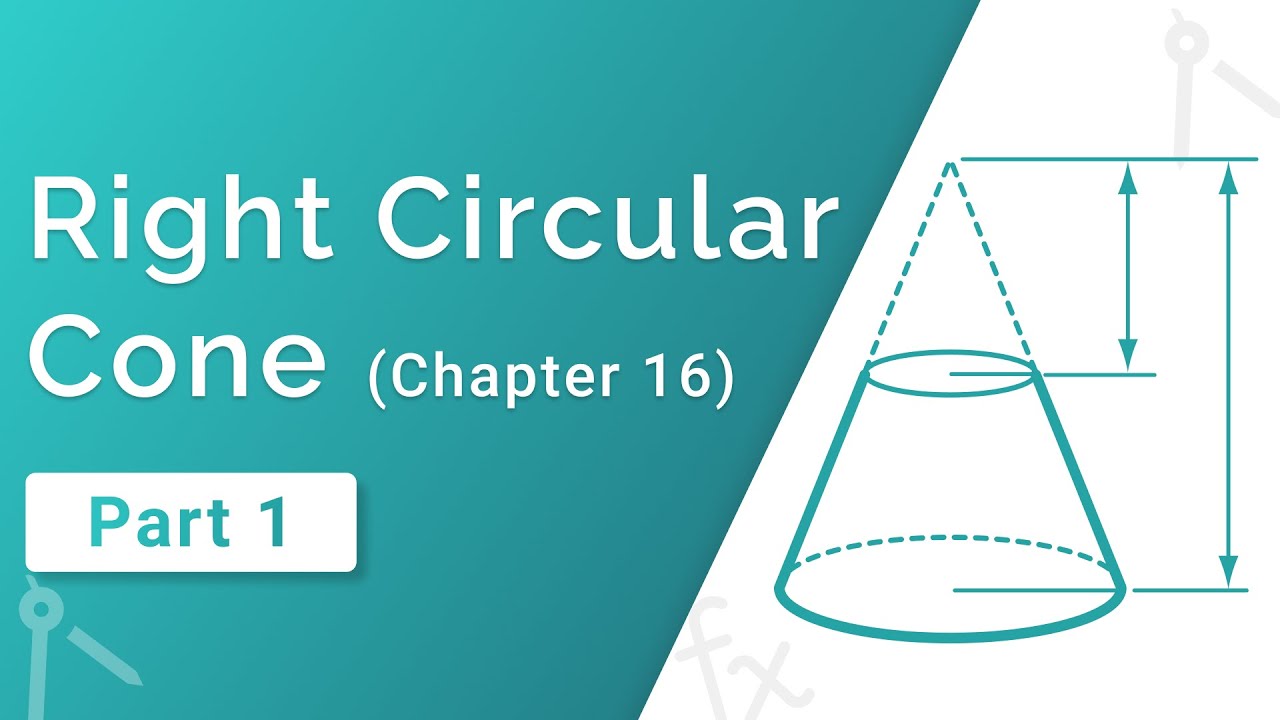 01 | Right Circular Cone | WBBSE class 10 maths chapter 16 | Madhyamik mensuration | 😇😇