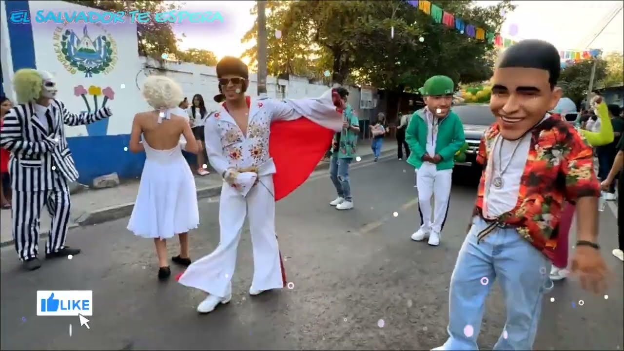 Desfile de correo de san luis la Herradura la paz centro El salvador 2026