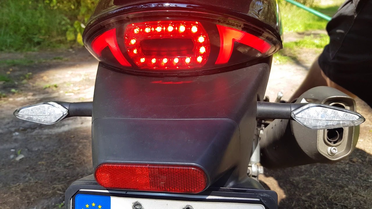 Prezentacja Junak 121 FL po przejechaniu 2300 km, Upadek