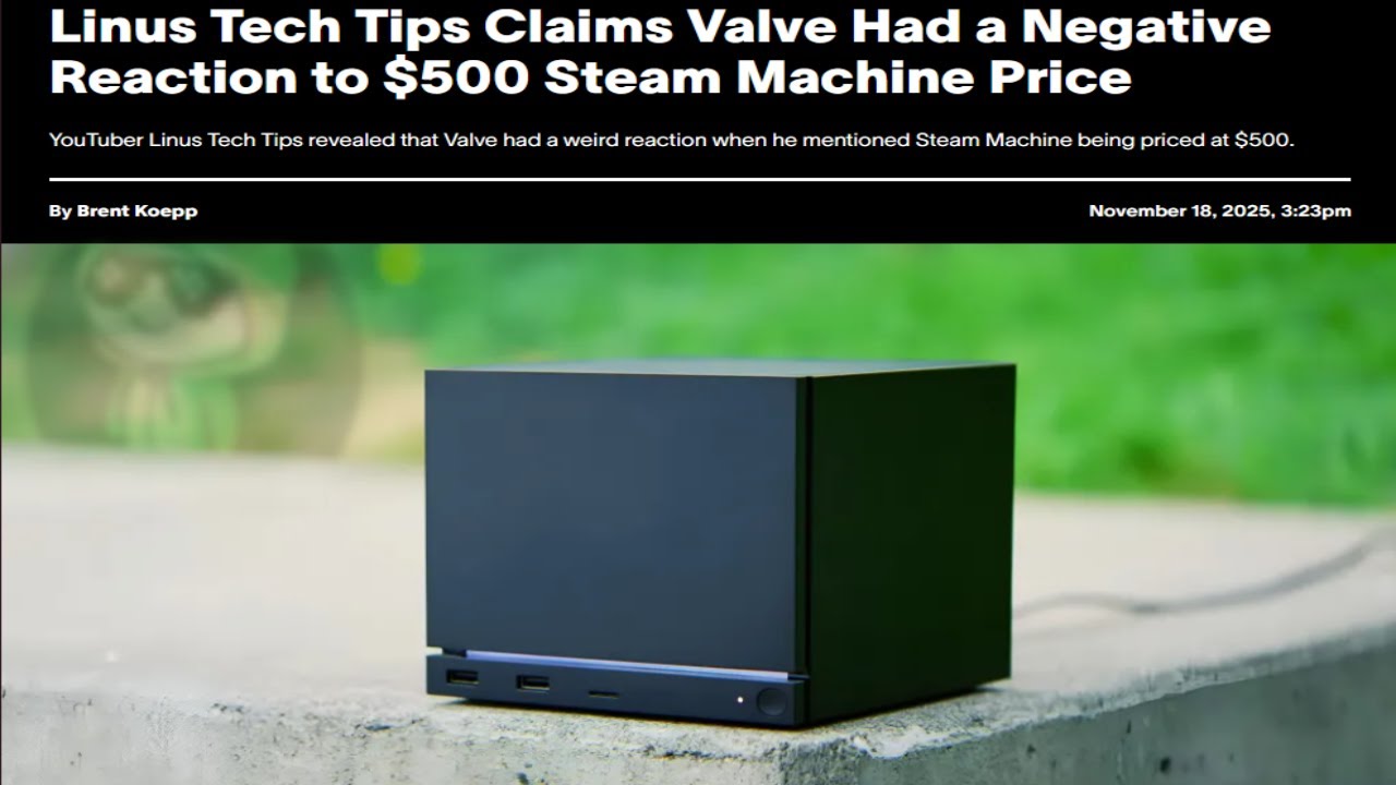 the steam machine 