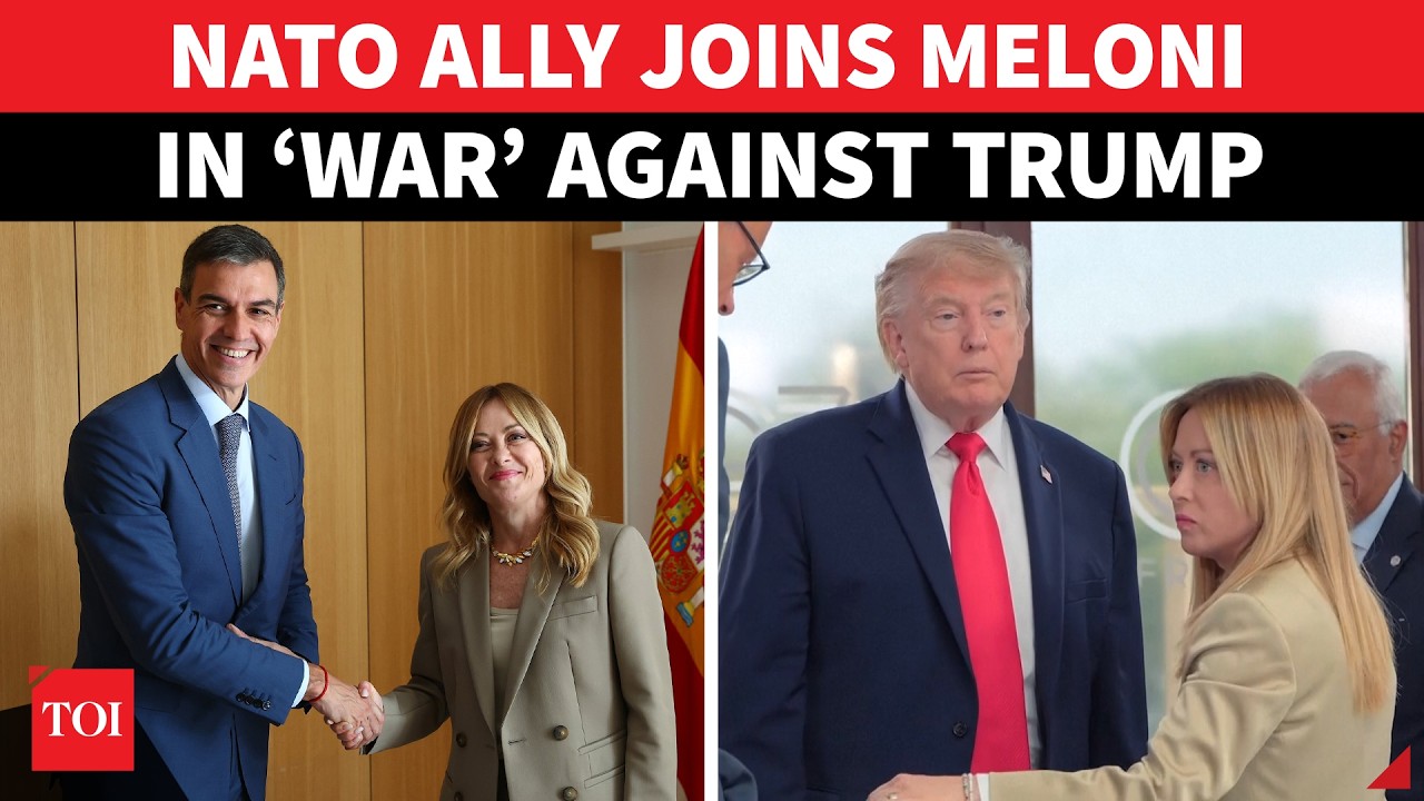 Trump&rsquo;s Meloni Insult BACKFIRES; NATO Ally Jumps Into Explosive Clash, Schools US President | Watch