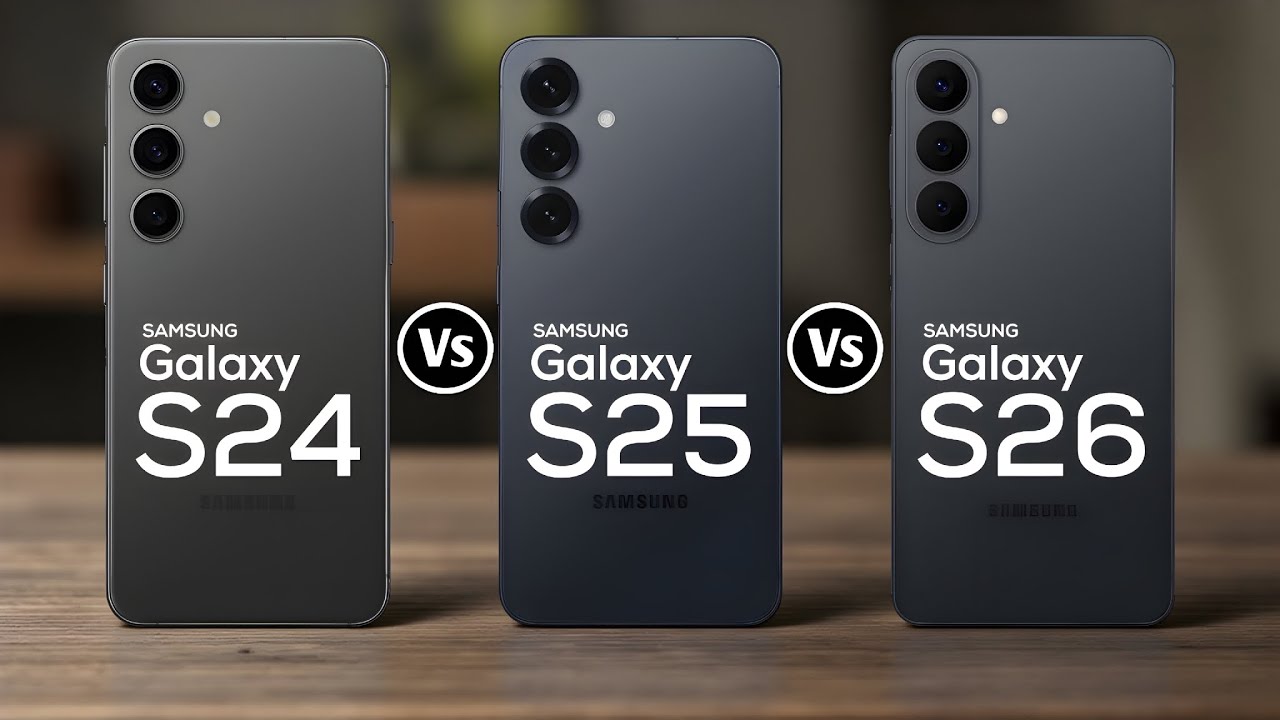 Samsung Galaxy S24 Vs Samsung Galaxy S25 Vs Samsung Galaxy S26