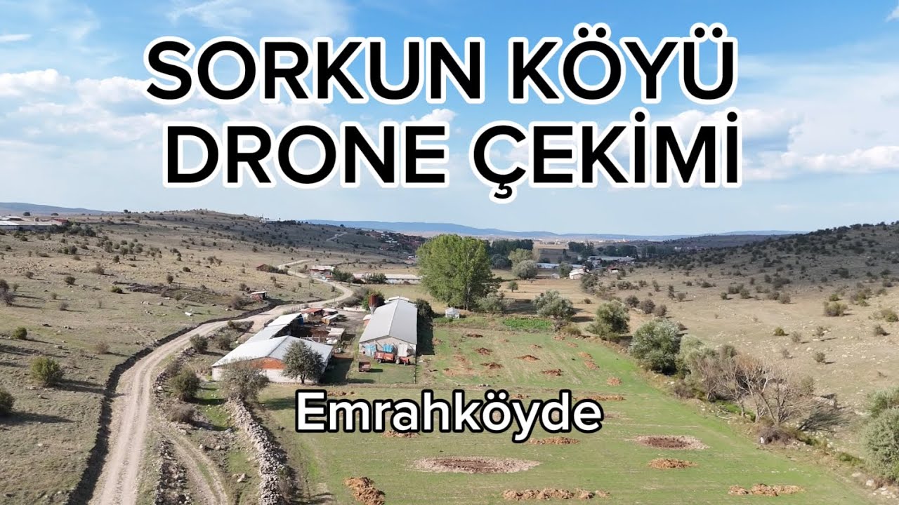 SORKUN KÖYÜ DRONE ÇEKİMİ - DÖRTDİVAN/BOLU - KÖY HAYATI - KÖY DE HAYAT VAR -
