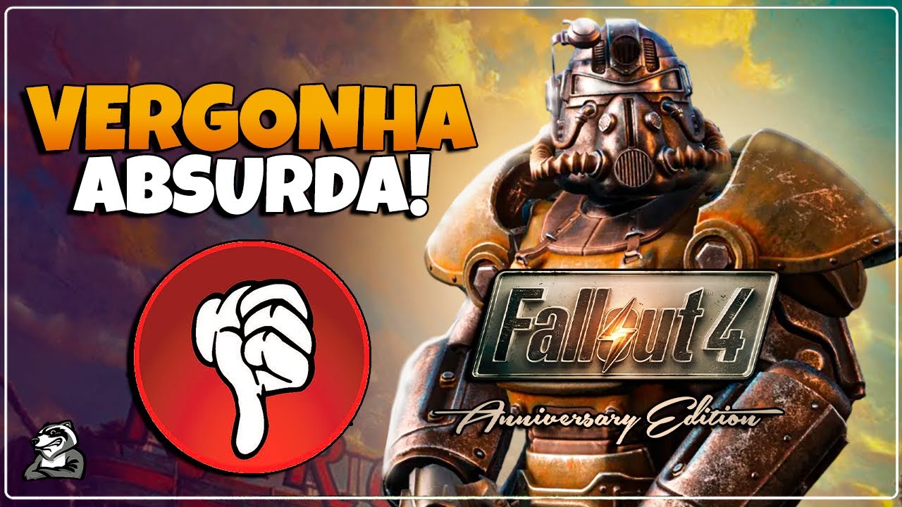 FALLOUT 4 ANNIVERSARY EDITION &Eacute; O MAIOR GOLPE DA BETHESDA!