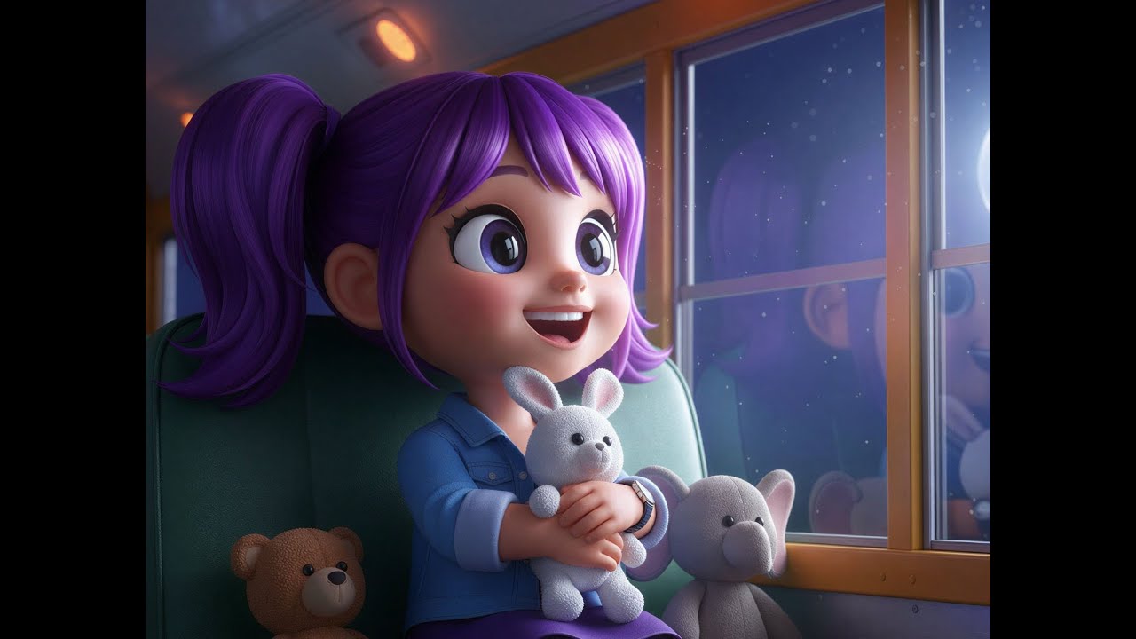 🚌 . . 🚌. . .  🚌 . . .🚌 | Zoey’s Magic Bus Sing Along Song for Kids | Nursery Rhymes & Dance 🎵 🎵 🎵