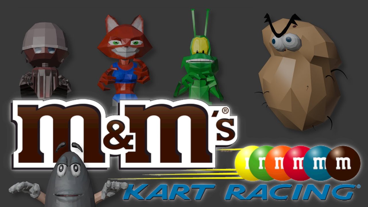The Video Game Exclusive M&M's Characters