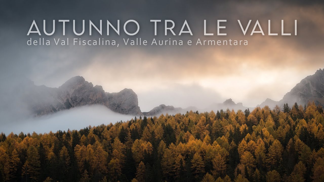 I colori dell'AUTUNNO in Val Fiscalina, Valle Aurina e Prati dell'Armentara | Vlog fotografia