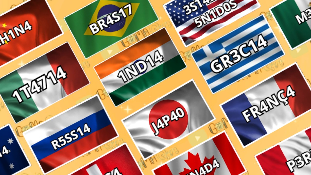 #2 - 🌍 Você Consegue Decifrar o Nome de 100 Países? | Só 3% Vencem Esse Quiz!