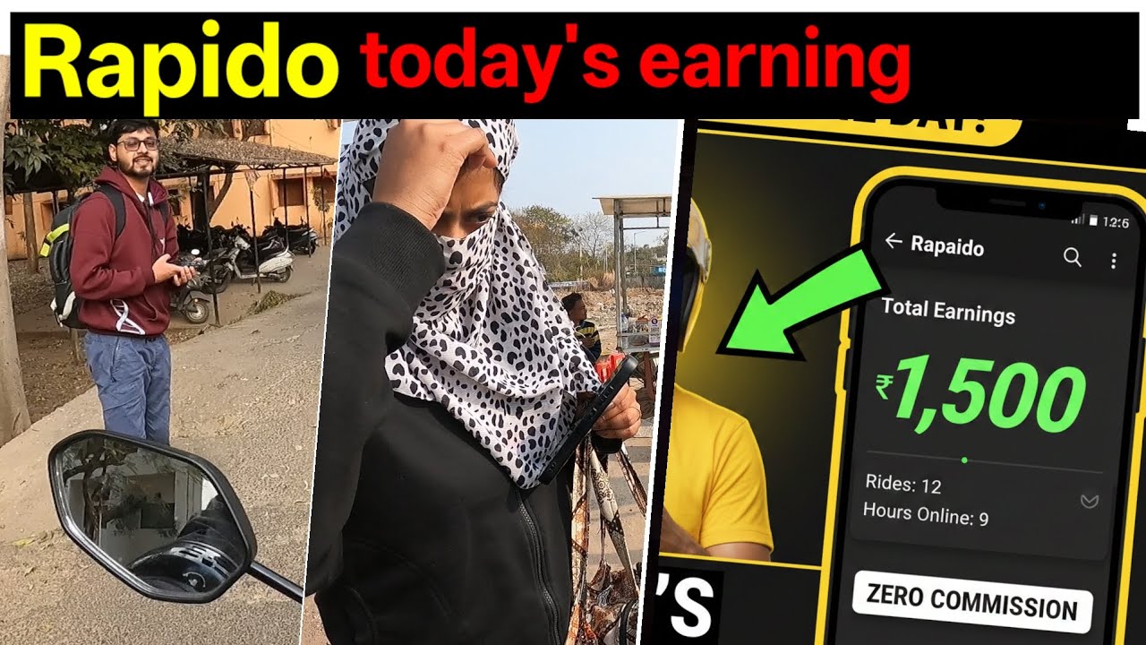Rapido today's earning 26 jan ! #rapido #rapidobiketaxijob #uber #ola #olaelectric #viral #video 