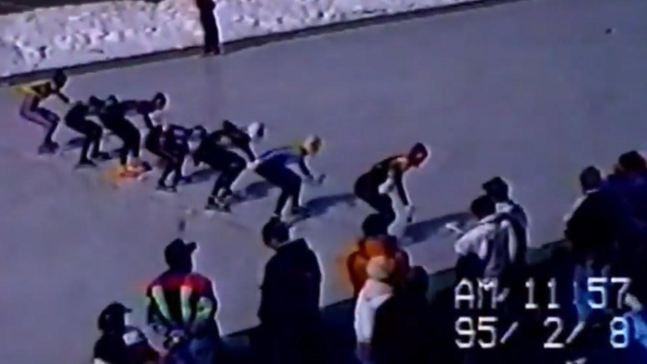 【'94-95全中スピード】 第15回全国中学校スケート大会スピードスケート（伊香保）