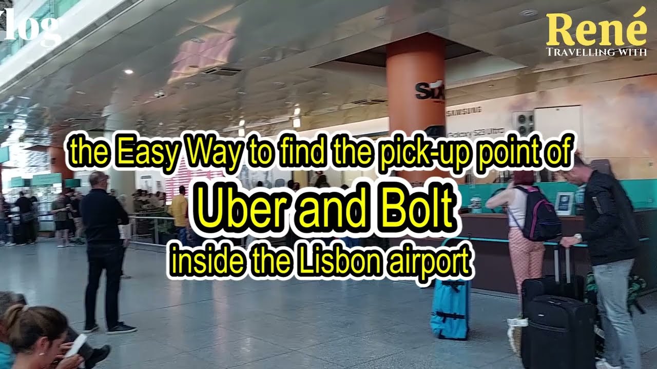 Простой способ найти точку посадки Uber и Bolt в аэропорту Лиссабона