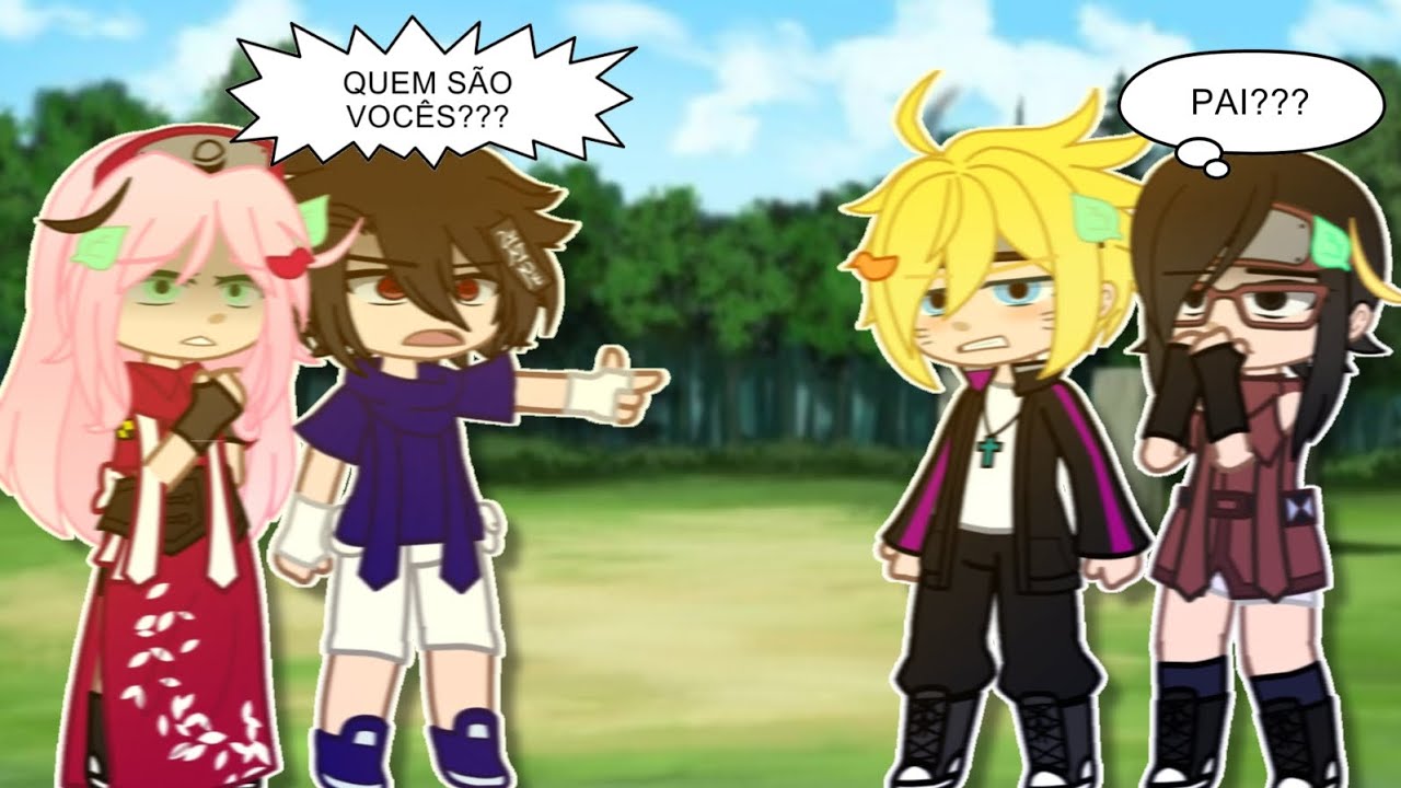 ✨•[🕰️]•SASUKE E SAKURA FORAM PRA O FUTURO•[🕰️]•✨ // Curta-metragem Naruto \\ Parte 1