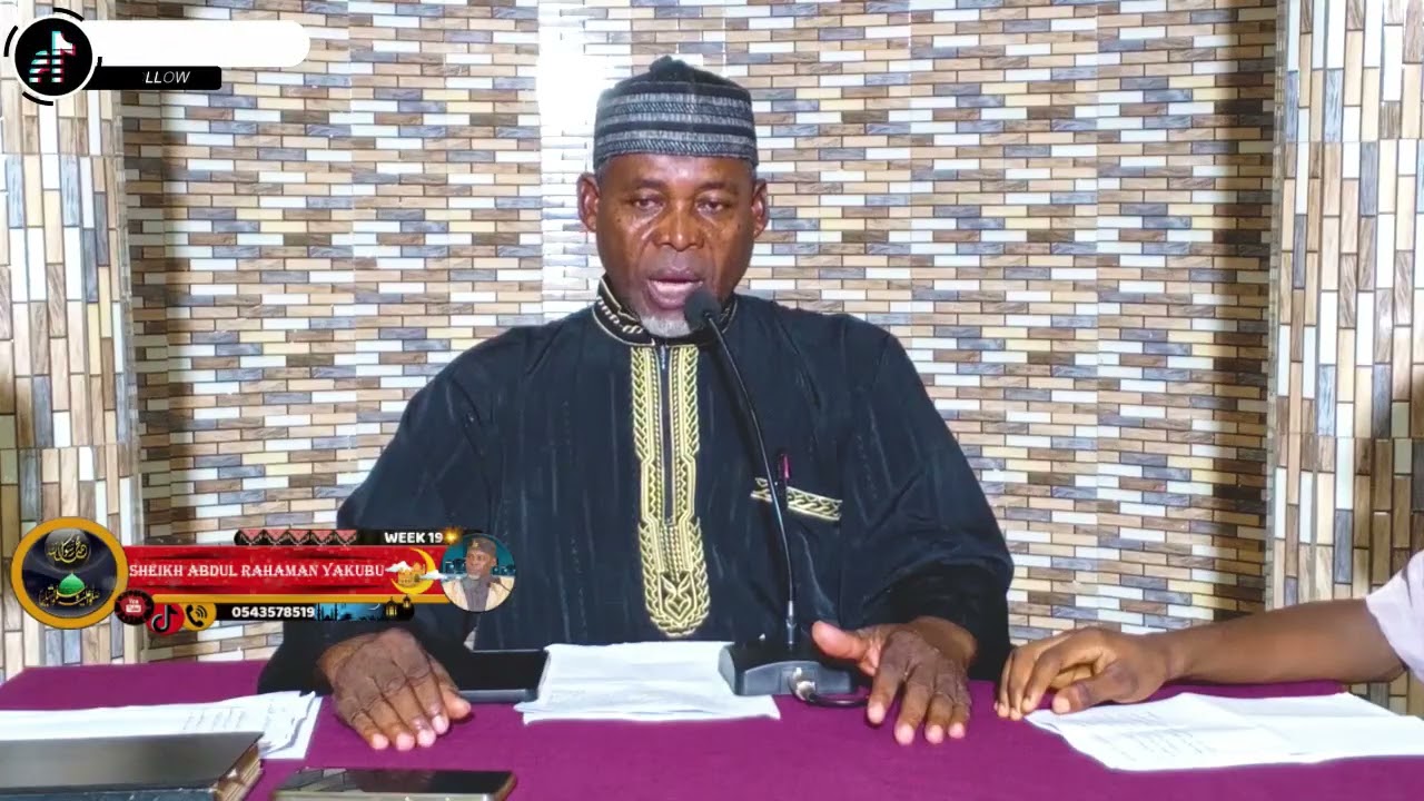 SHERKH ABDUL RAHAMAN YAKUBU FRIDAY TAFSIR DAY 19
