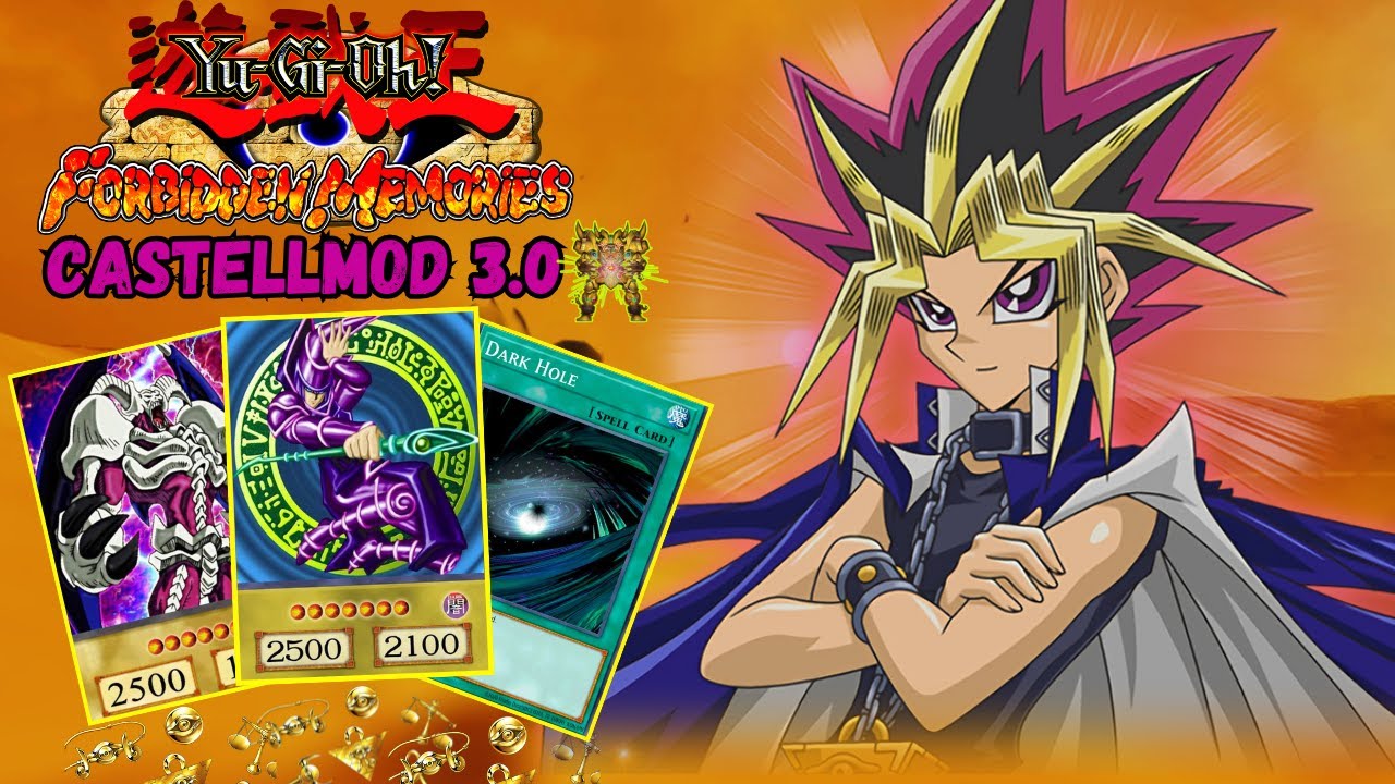 Conhecendo Novo Mod Yu-Gi-Oh! Forbidden Memories CASTELLMOD 3.0