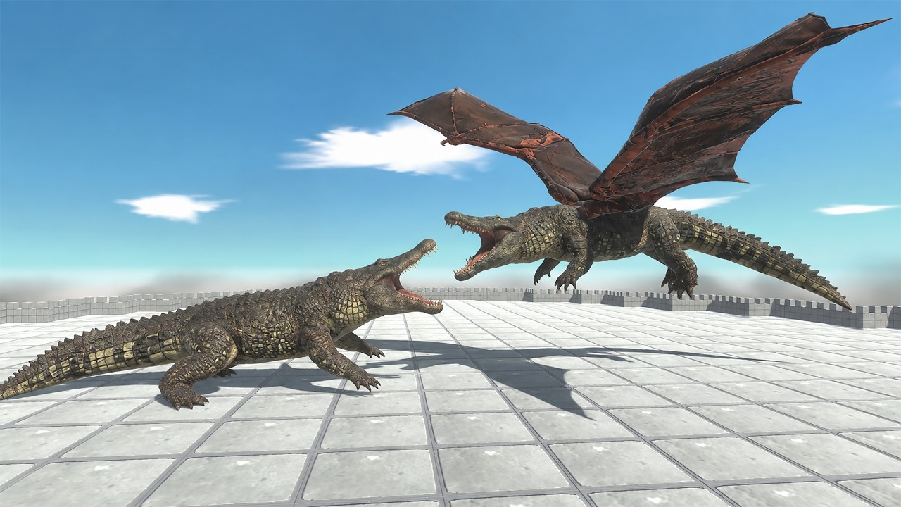 Reptiles vs Their Flying Copies - Animal Revolt Battle Simulator