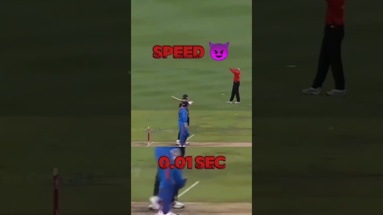 Top 10 Fastest Stumping Of Ms Dhoni In Cricket History Ever
