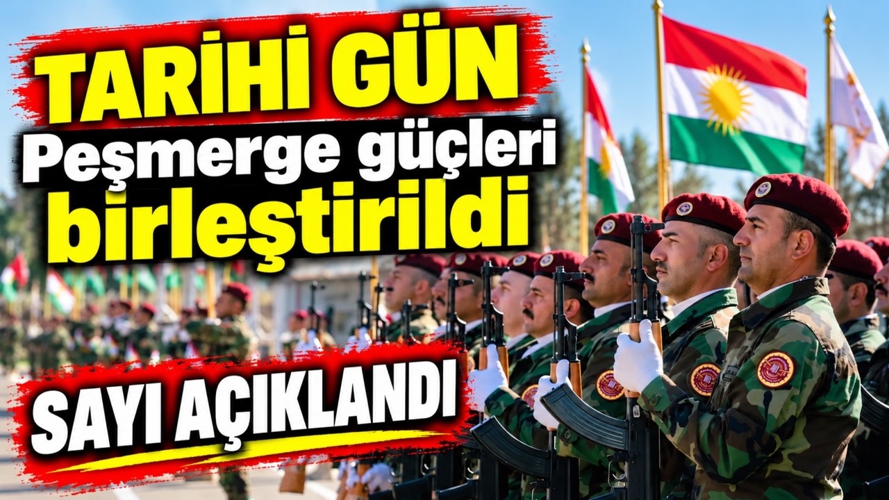 Peşmerge g&uuml;&ccedil;leri birleştirildi, resmi sayı a&ccedil;ıklandı  / Adem Karacoban #canli 21.09.2026