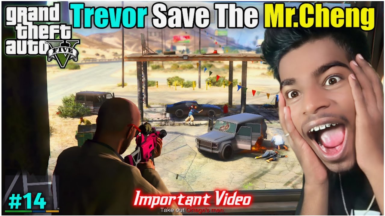 🔥 Trevor Save The Mr. Cheng || Mr. Phillips Industries Mission || Chikii GTA 5 In Hindi Gameplay #14