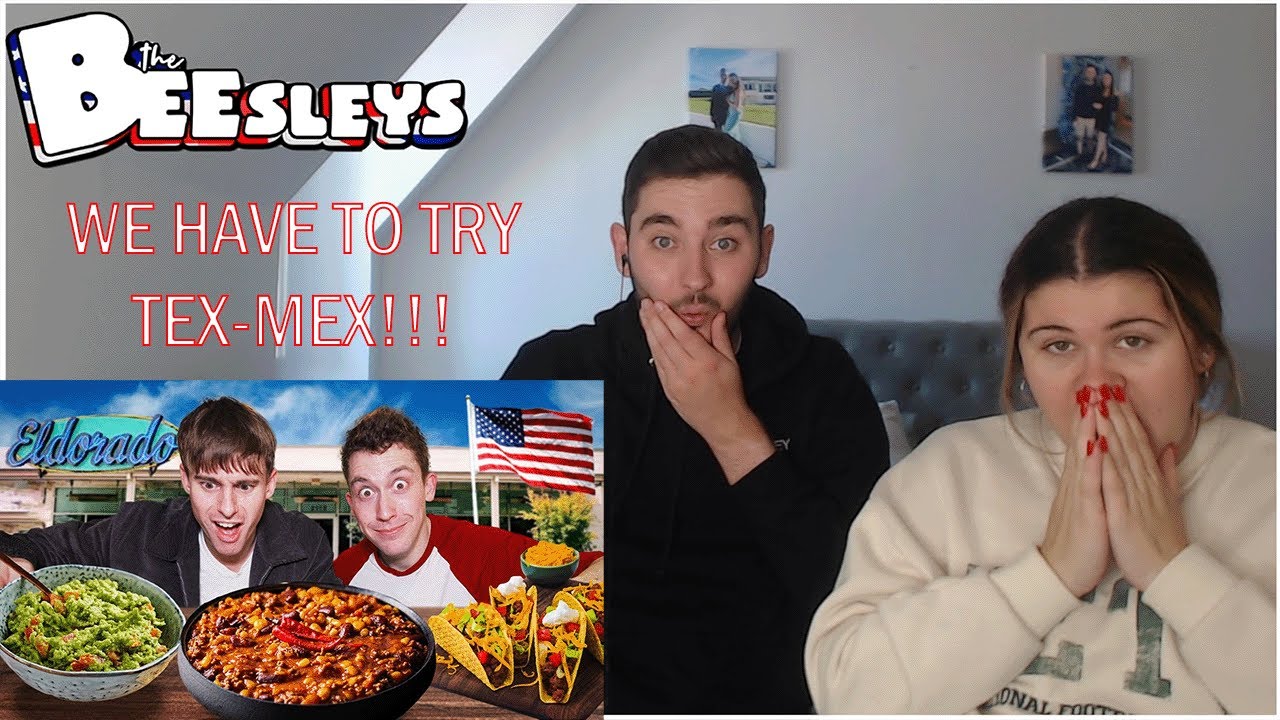 Brits Try REAL Tex-Mex for the first time!! (Reaction)