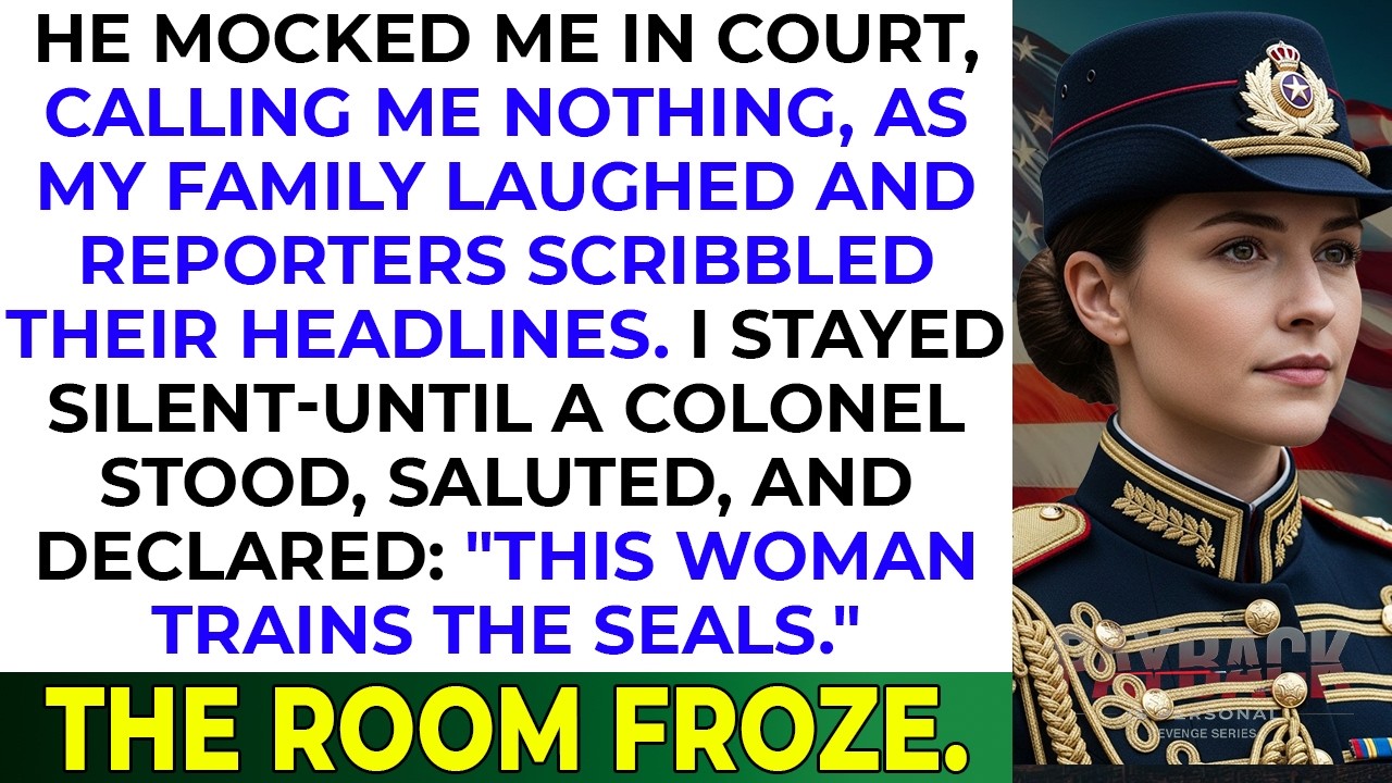 My Rich CEO Father Mocked Me in Court — Until the Colonel Announced “This Woman Trains the SEALs ”