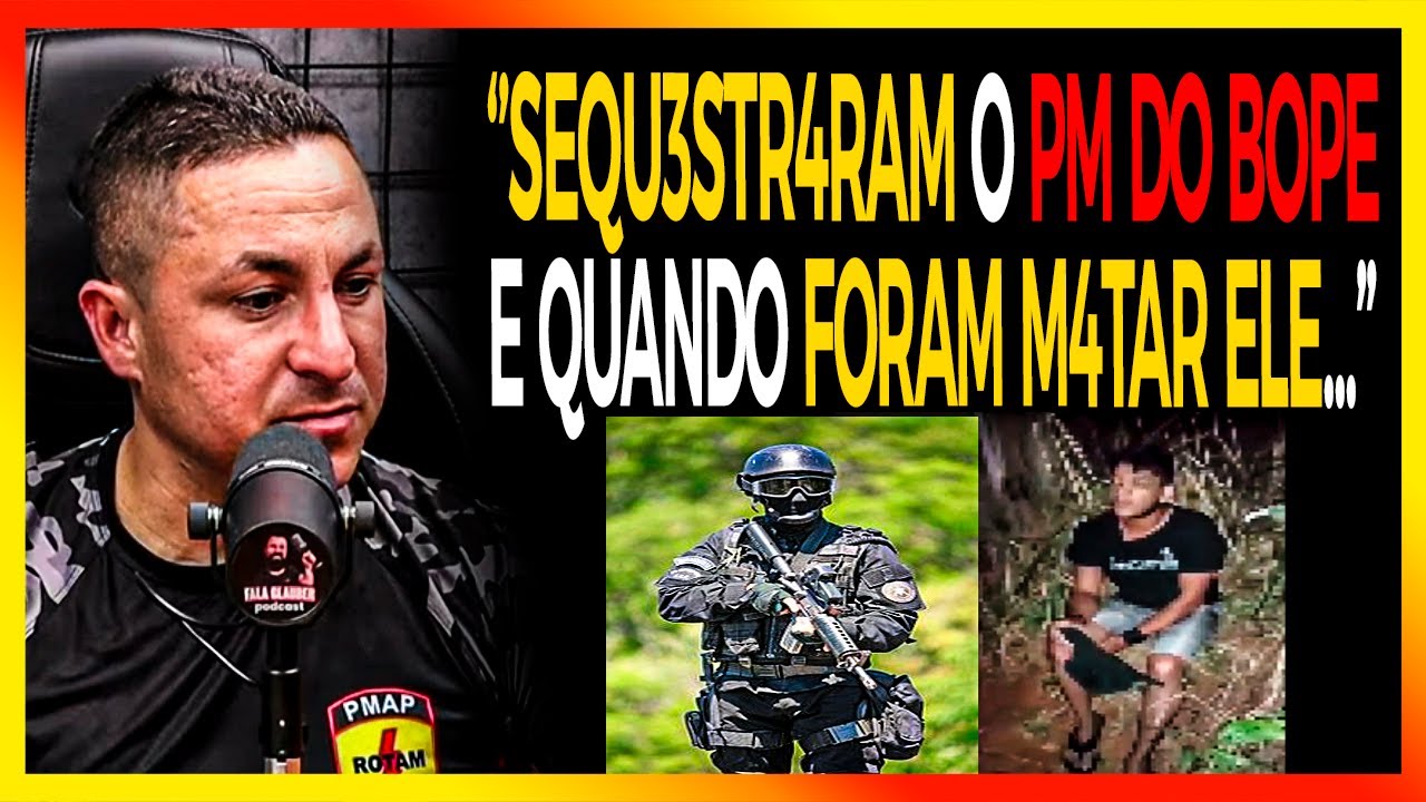 FIZERAM ISSO COM POLICIAL DO BOPE E...