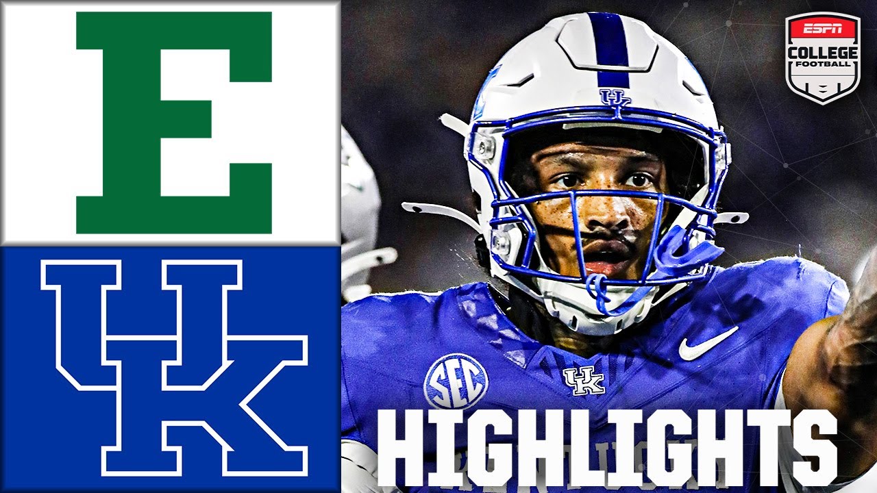 Eastern Michigan Eagles против Kentucky Wildcats | Полные обзоры матча | ESPN College Football