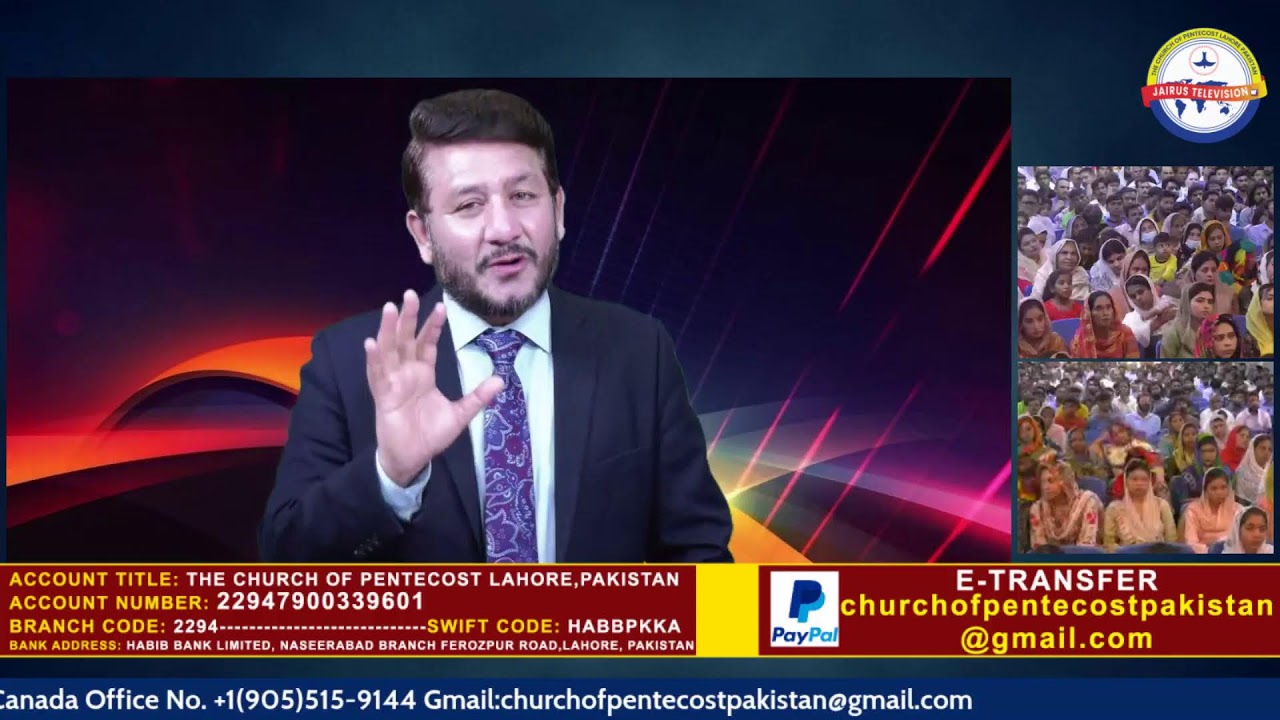 Happy Mother's Day || Rev. Dr. Jamil Nasir Live @ Church Of Pentecost Pakistan