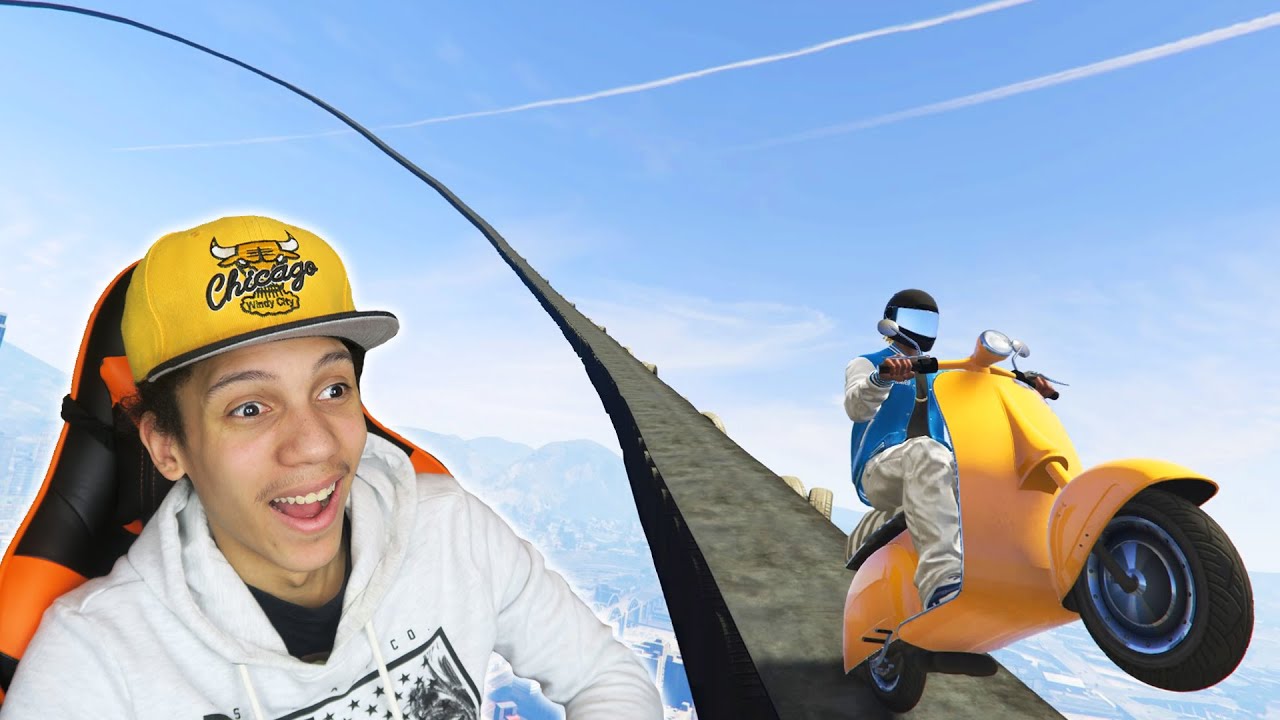 MEGA RAMPE DE MALADE !! (Délire GTA 5)