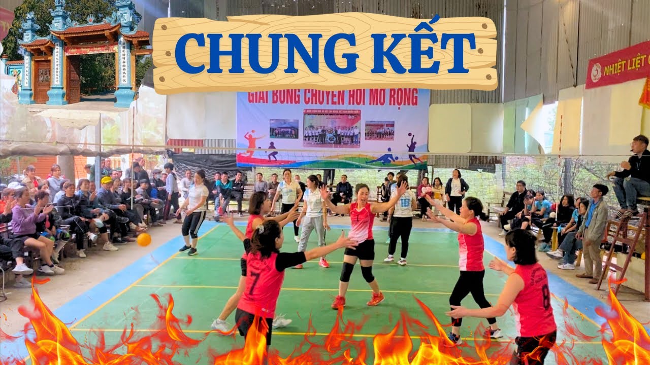 CHUNG KẾT : GIẢI BÓNG CHUYỀN HƠI LỄ HỘI TRUYỀN THỐNG CHÙA HÀ LIỄU ….MÀN LỘI NGƯỢC THÀNH CÔNG