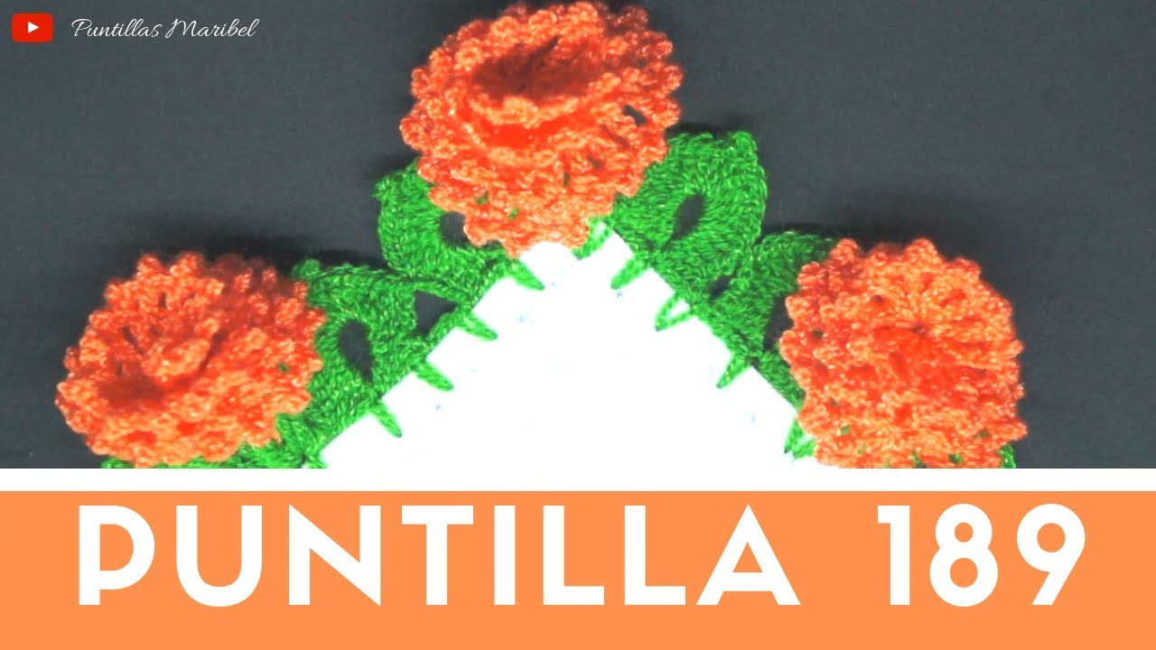 Püntilla 189 | Claveles | Puntillas Maribel