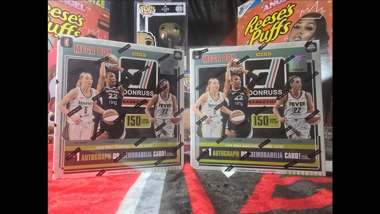 2025 WNBA Donruss Double Mega Box Rip