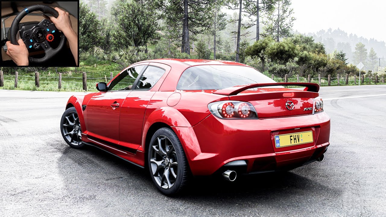 Mazda RX-8 - Forza Horizon 5 | Logitech G29 Gameplay