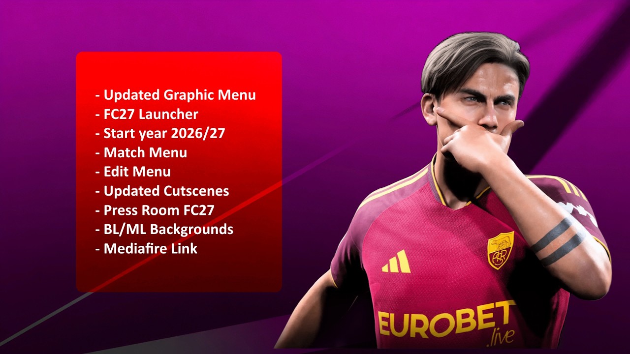 PES 17 | Full FC27 Modpack V1