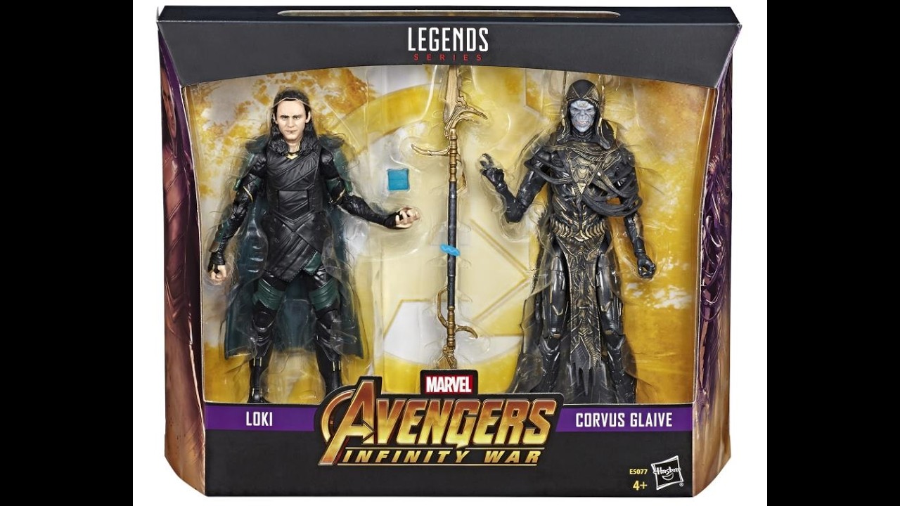 Marvel Legends Avengers: Infinity War Loki and Corvus Glaive
